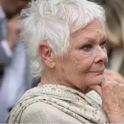 Dame Judy Dench is part of the pro-aging movement