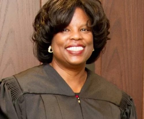 judge Stephanie boyd in her black robe