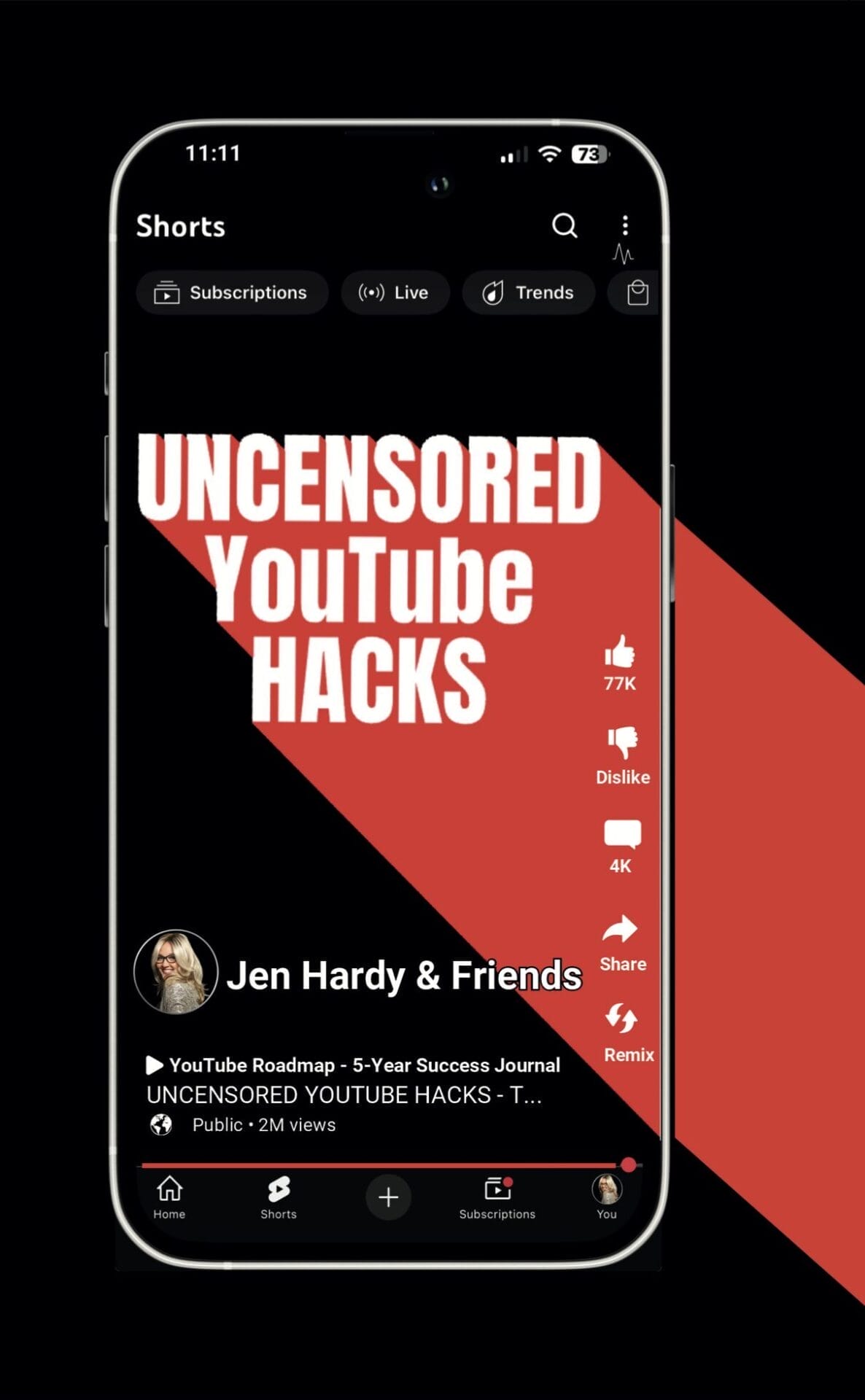 UNCENSORED YOUTUBE HACKS the book you NEED to grow your channel